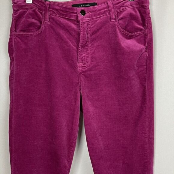 J Brand Alana High-Rise Crop Skinny Victoria Velvet Size 32 NEW - Picture 5 of 12